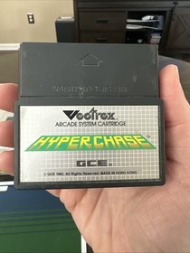 Vectrex Game Hyper Chase Auto Race Complete In Box