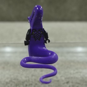 LEGO Ninjago Minifigure Pythor Chumsworth 9449 Purple Black
