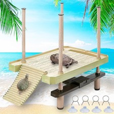 Large Turtle Floating Basking Platform with Feeding Area, Turtle Floating Docks