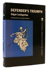 Edgar Lustgarten DEFENDER'S TRIUMPH  1st Edition Thus 1st Printing
