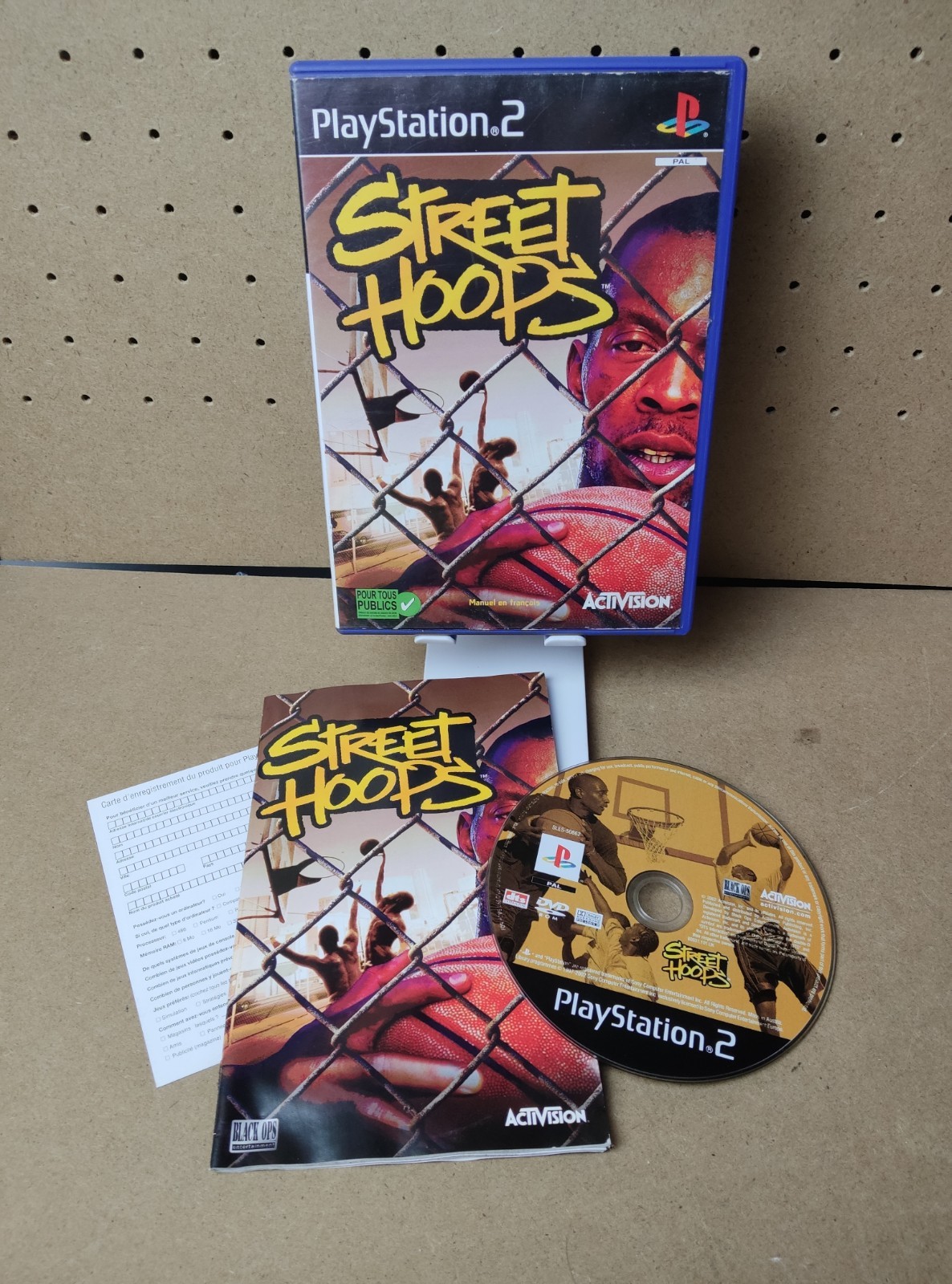 Street Hoops Ps2 Jeu Jeux Sony Playstation 2