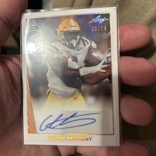 2021 Leaf Pro Set Power Base Autographs Andre Anthony #BA-AA2 /99