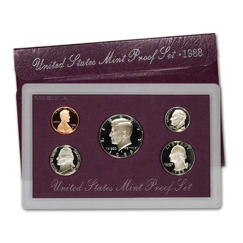 1988 Proof US Coin Mint Sets for sale | eBay