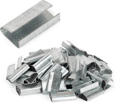 Open Seals for 1/2" Strap Width Strapping Sturdy Strapping Metal Clips with Supe