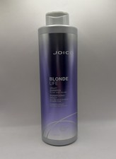 JOICO BLONDE LIFE Violet Shampoo 33.8oz LITER-neutralizing brassy, yellow hues