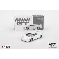 Mini Gt - Lamborghini Countach 25Th Anniversary White - MGT01134 (Lhd)