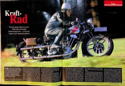 Oldtimer Markt 01/2003 Tornax III 31-35 SSL mit 55PS in einer seltenen Vorstellu