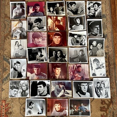 Star Trek Leonard Nimoy Spock Vintage 8x10 Press Photos Lot Collection Paramount