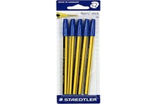 Staedtler BL 5 penne a sfera Noris stick blu