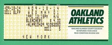 Rickey Henderson SB #939 Breaks Brock Career Stolen Base Record Ticket 5/1/1991
