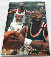 1995-96 Flair Basketball Benoit Benjamin New Jersey Nets base card #141