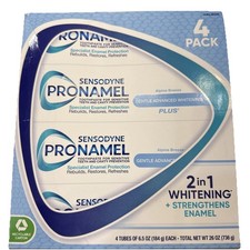 Pronamel Gentle Advanced Whitening Plus Toothpaste 4 Packs-6.5 Oz 1.19 per gallon