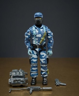 2025 Shockwave Marine Navy Black Ops Black Major G.I. GI Joe Figures