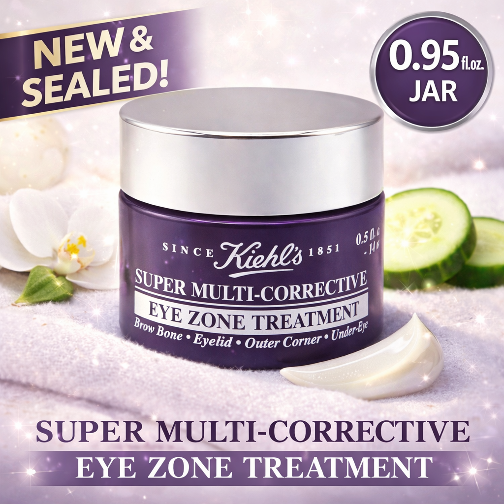 Kiehl's Super Multi-Corrective Eye Zone Treatment Cream Jar .95oz
