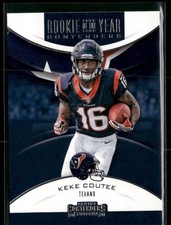 2018 Panini Contenders #RYA-KC Keke Coutee Rookie of the Year Contenders