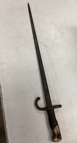 VINTAGE ARMES DE ST ETIENNE GRAS BAYONET 1875