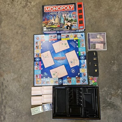 Monopoly Here and Now, U.S. Editon Board Game Hasbro board game!