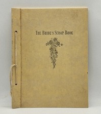 THE BRIDE'S SCRAP BOOK Samuel Ward Mfg. Co 13.25" blank pages