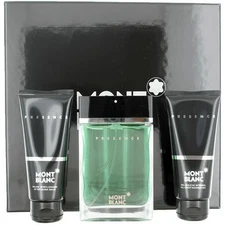 MontBlanc Presence Fragrance for Men 3 Piece Gift Set