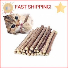 10 PCS Catnip Sticks Organic Cat Chew Toys Natural Plant Matatabi Silvervine Che