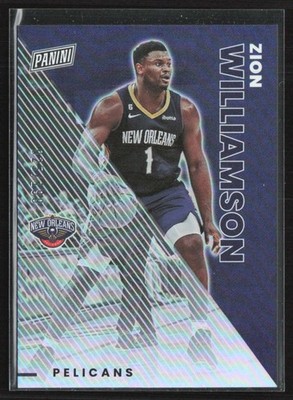 Zion Williamson 2023-24 Panini Father''s Day Silver Holo /199 #20 New Orleans