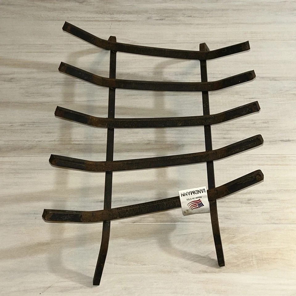 Rejilla de troncos de acero Landmann resistente 18 estante de leña - nuevo y sin usar Foto 2 de 4