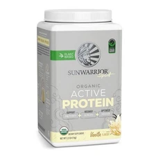 Organic Vanilla Active Protein 2.2 Lbs By Sunwarrior