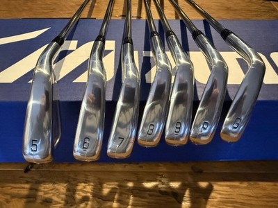 Brand New Mizuno MX Speed Metal Irons 5-GW Right Hand Stiff Flex KBS 80s Shaft