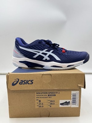 New ASICS Solution Speed FF 2 Women's FlyteFoam Tennis Shoes US 8