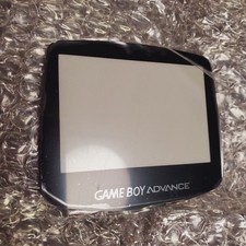 Nintendo Game Boy Advance GBA Replacement Screen GLASS Lens Protecto SILVER FONT