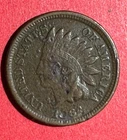 1864 US Indian Head Cent! "Bronze" Variety! XF Details! Civil War Days!