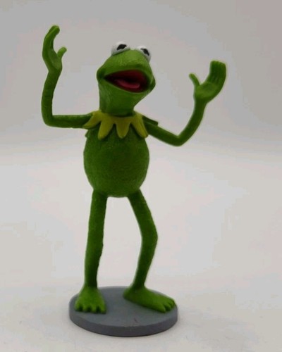 The Muppets KERMIT THE FROG 3" PVC DISNEY Figure Cake Topper Collectible - Picture 6 of 6