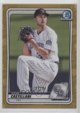 2020 Bowman Chrome Prospects Gold Refractor 37/50 Ryan Castellani #BCP-182 0ou2