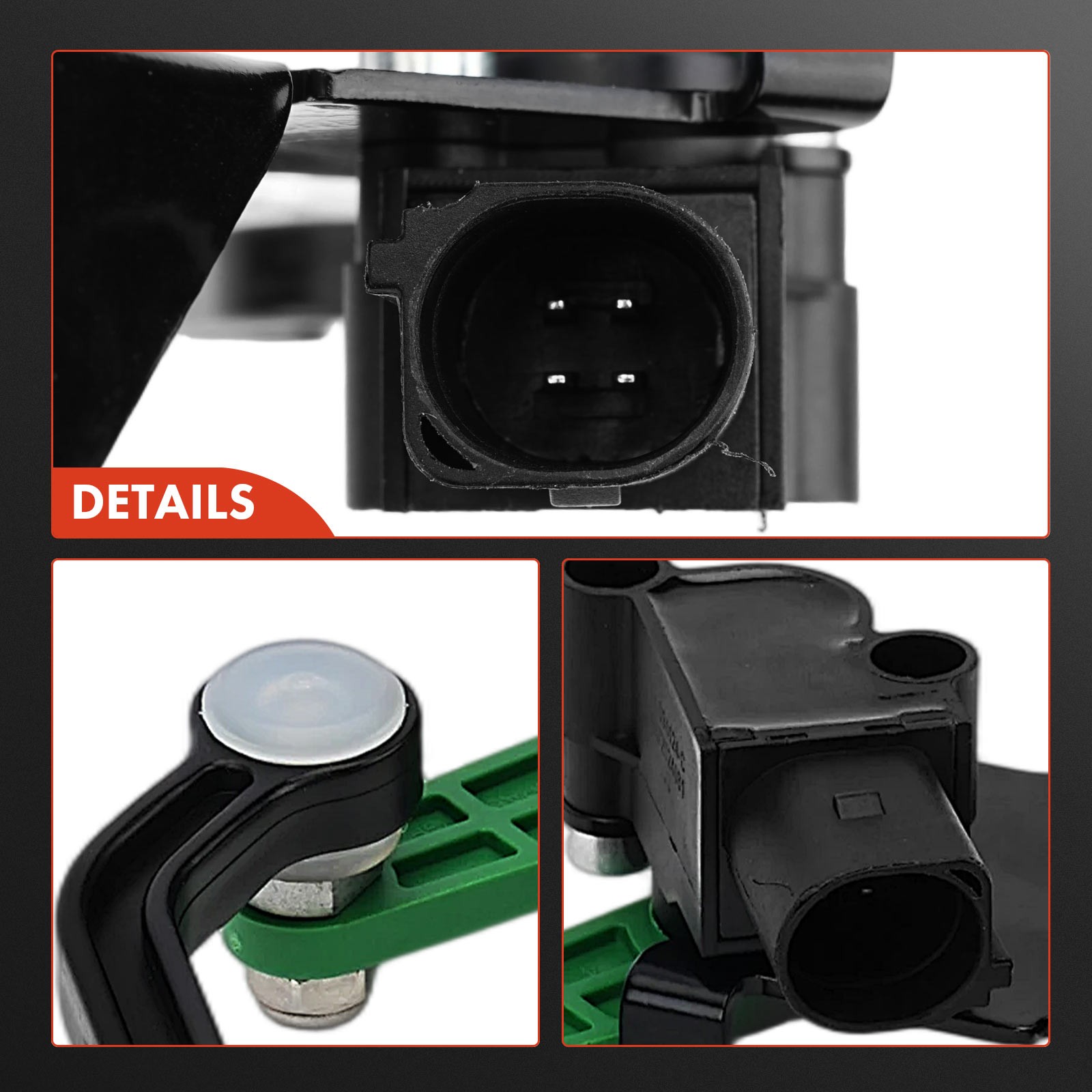Rear Right RH Side Ride Height Level Sensor Assy for Audi R8 2008-2012 2014 2015