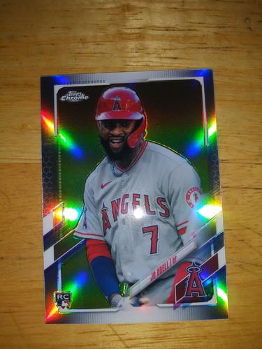 Jo Adell [SSP] #142 2021 Topps Chrome card