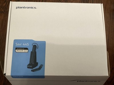 Plantronics Savi W445 Wireless Headset System Complete - Open box