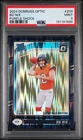 2024 Panini Donruss Optic Rated Rookie Bo Nix Purple Shock (RC) #209 PSA 9
