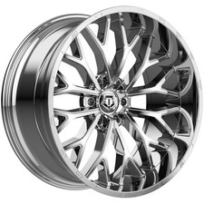 Tis 565c 22x10 6x5.5 -19mm Chrome Wheel Rim 22 Inch