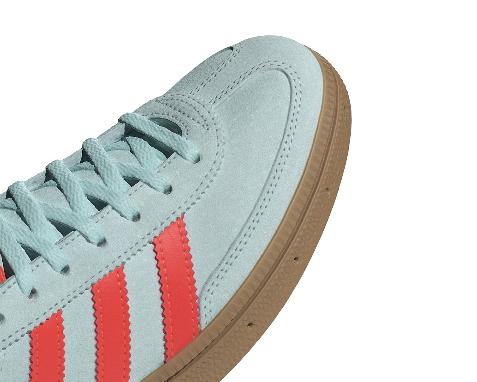 IH5374 Adidas Handball Spezial Blau Damenschuhe Turnschuhe Sneaker Ansicht 3