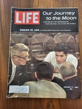 LIFE Magazine - Journey to the Moon, Sirhan Sirhan, Liz Taylor  January 17, 1969