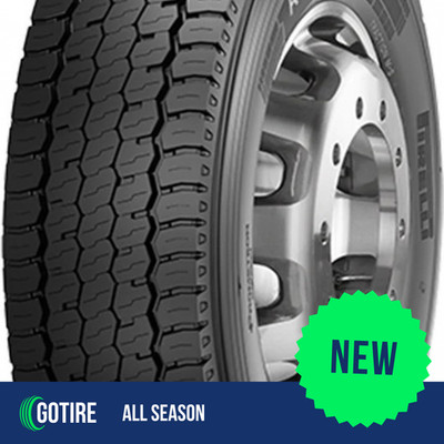 1 X New - 225/70R19.5 Pirelli R02 ProFuel Drive 128/126N
