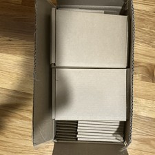 Cardboard Rectangle Mailer Boxes with Flip-Top For Grading Count of 40 