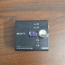 Sony MZ-NE410 Portable Minidisc MD Walkman Recorder - Tested Working - US Seller