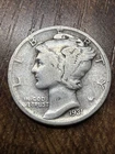 1931 Mercury Dime - Actual Silver Coin   Same Day Shipping