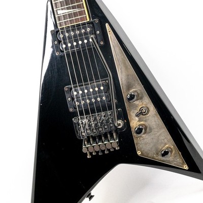 Fernandes JS-100 Randy Rhoads Guitar Black with Floyd Rose Tremolo