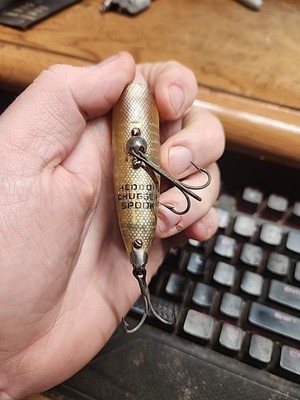 VINTAGE HEDDON CHUGGER SPOOK LURE 3