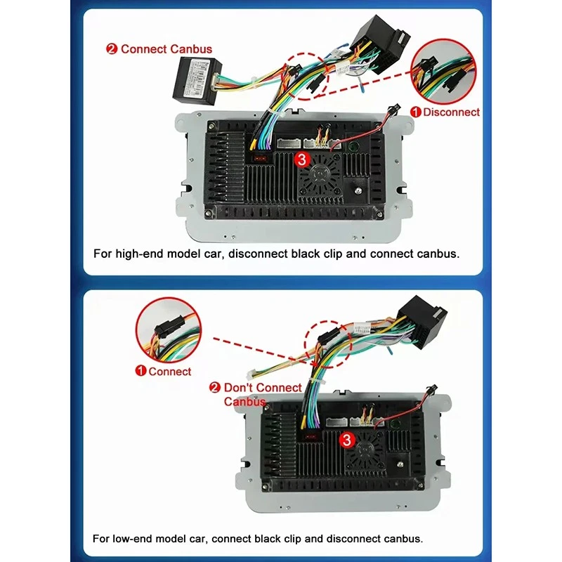 4-64GB Car Radio For Skoda Fabia 2007-2013 Carplay Android 13 Head Unit WIFI BT - image 4 of 4