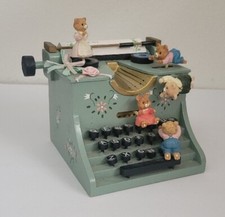 Vintage Mouse Typewriter Music Box As/Is, 6.5