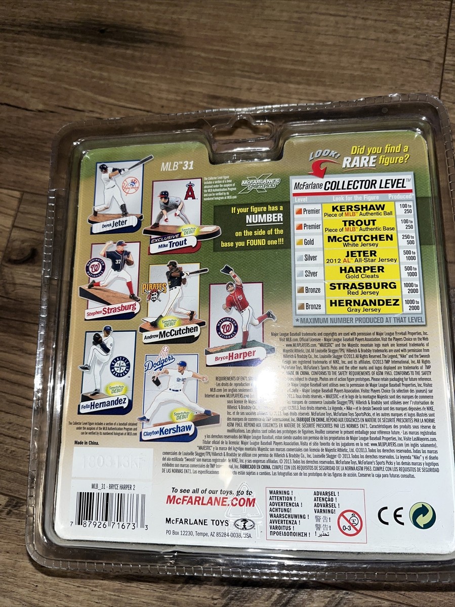 Bryce Harper MLB Series 31 McFarlane Figure Washington Nationals