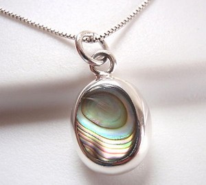 Reversible-Abalone-and-Mother-of-Pearl-925-Sterling-Silver-Oval-Necklace